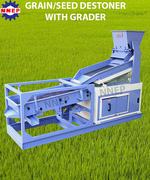 Grain/Seed Destoner with Grader