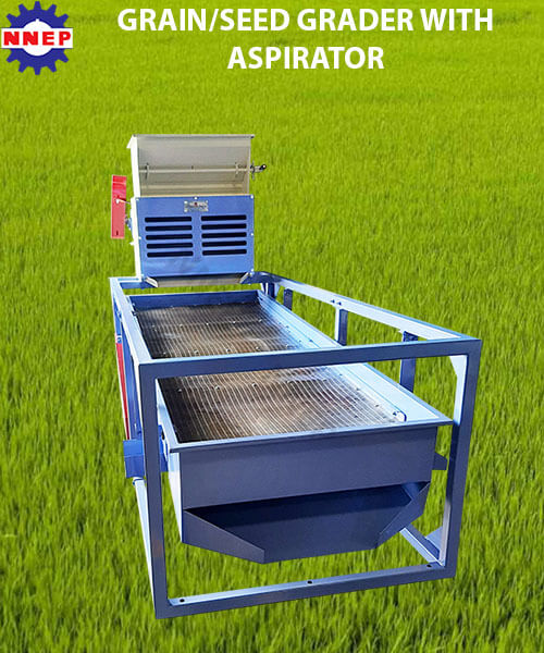 Grain/Seed Grader with Aspirator